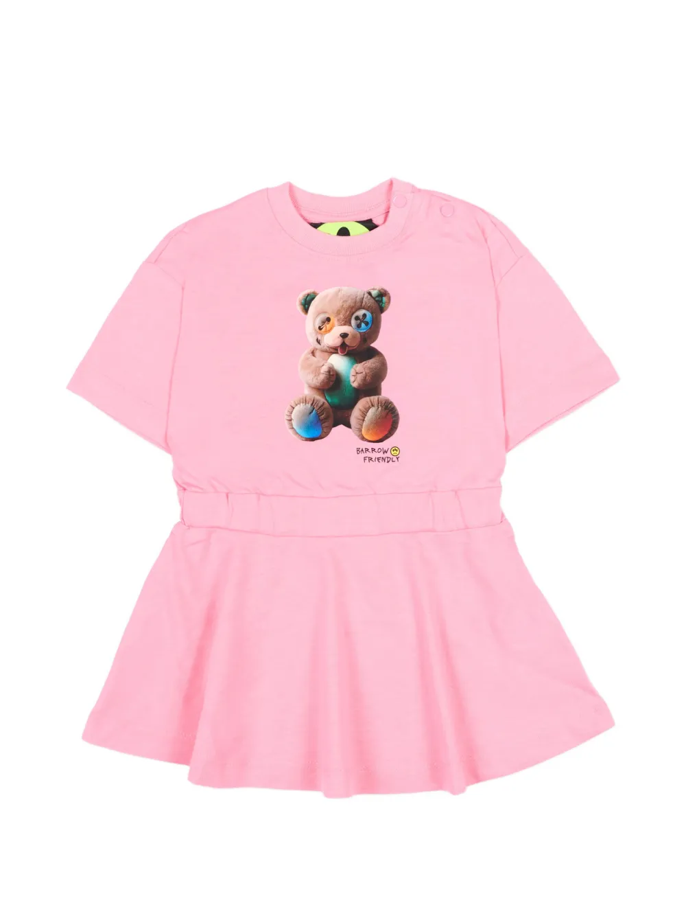 Barrow kids short-sleeve dress - Rosa