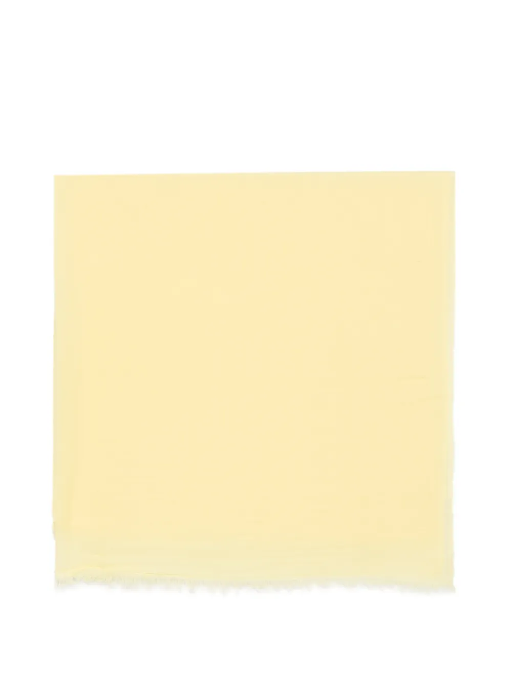 Destin Nikika Quadra fringed scarf - Gelb