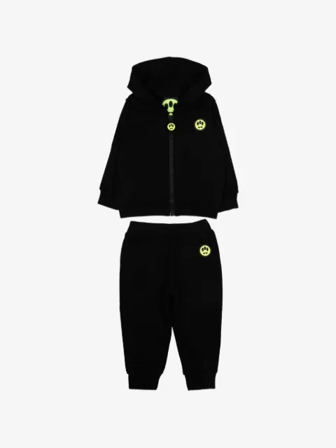 Barrow kids graphic-print hooded tracksuit