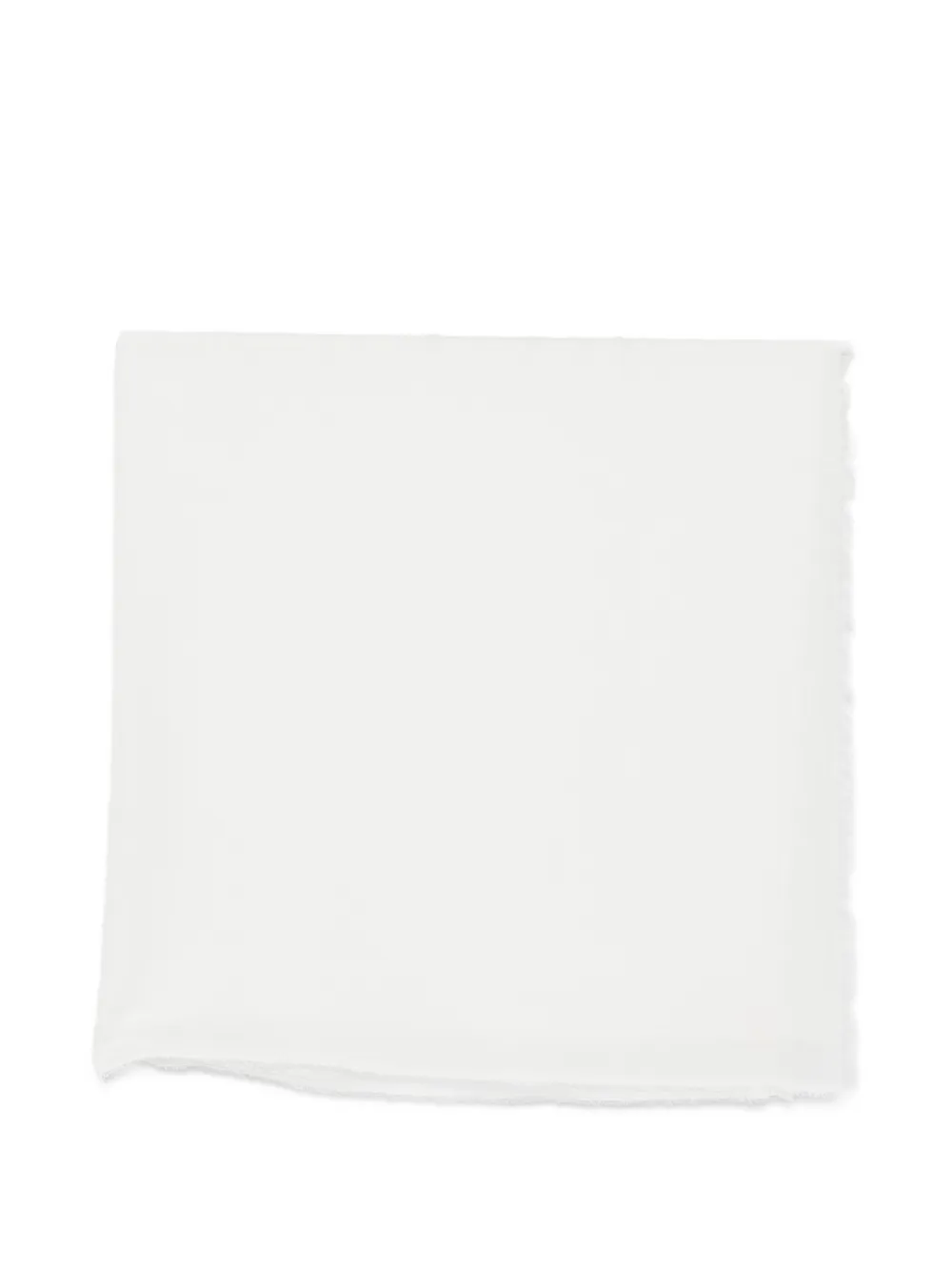 Destin Nikika Quadra frayed scarf - Weiß