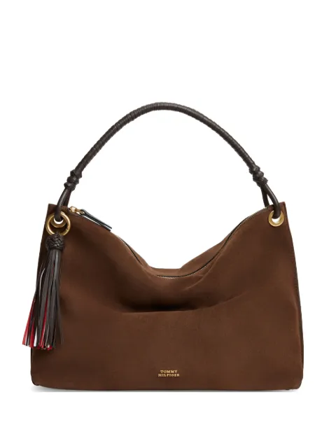 Tommy Hilfiger bolso de hombro con detalle de borlas