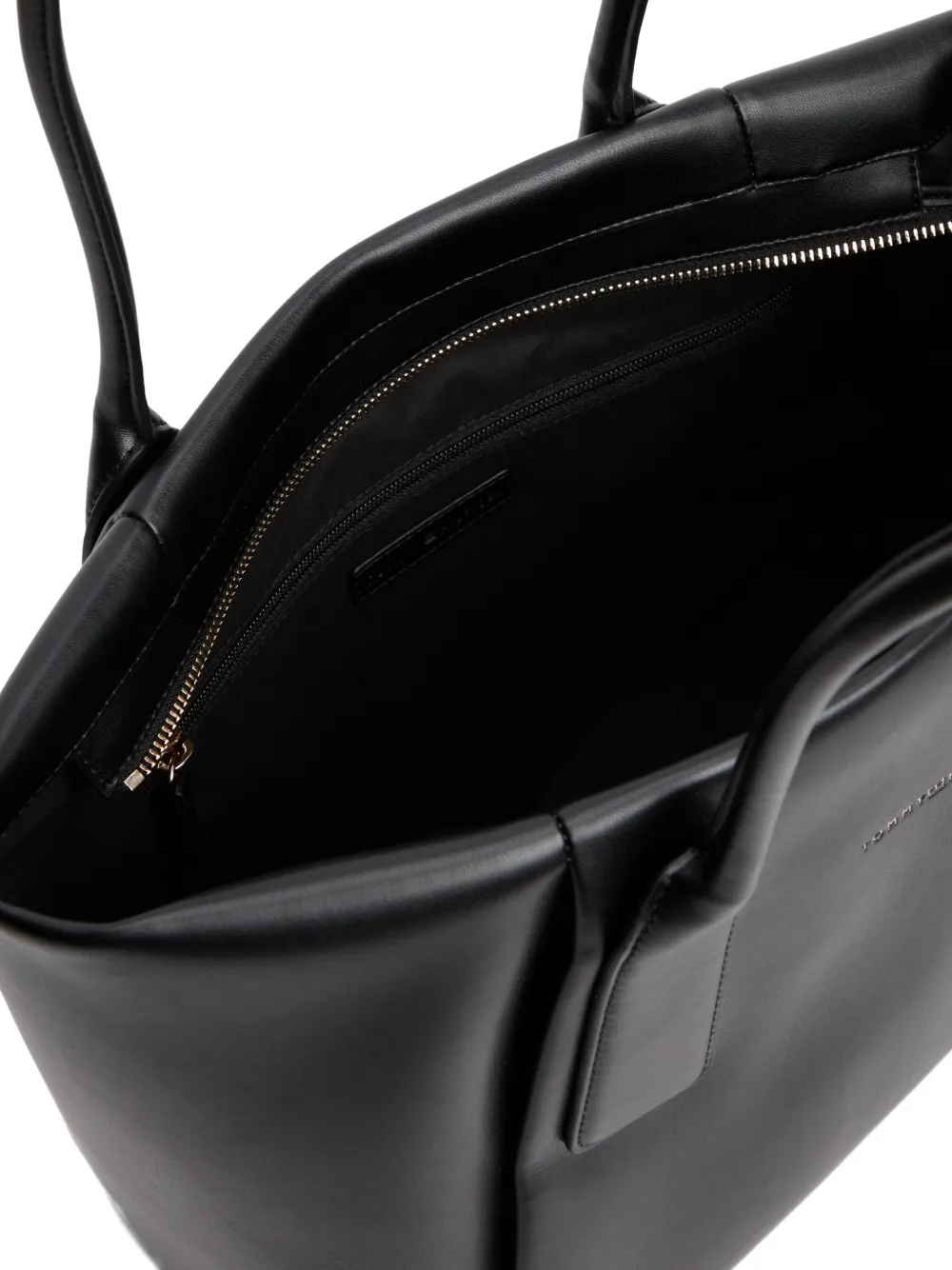 Tommy Hilfiger Shopper met logo Zwart