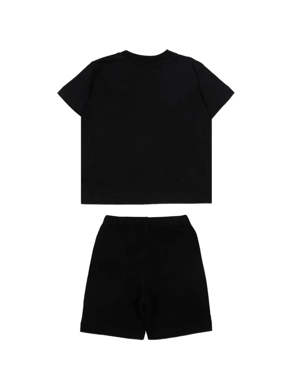Barrow kids Shorts set met print Zwart
