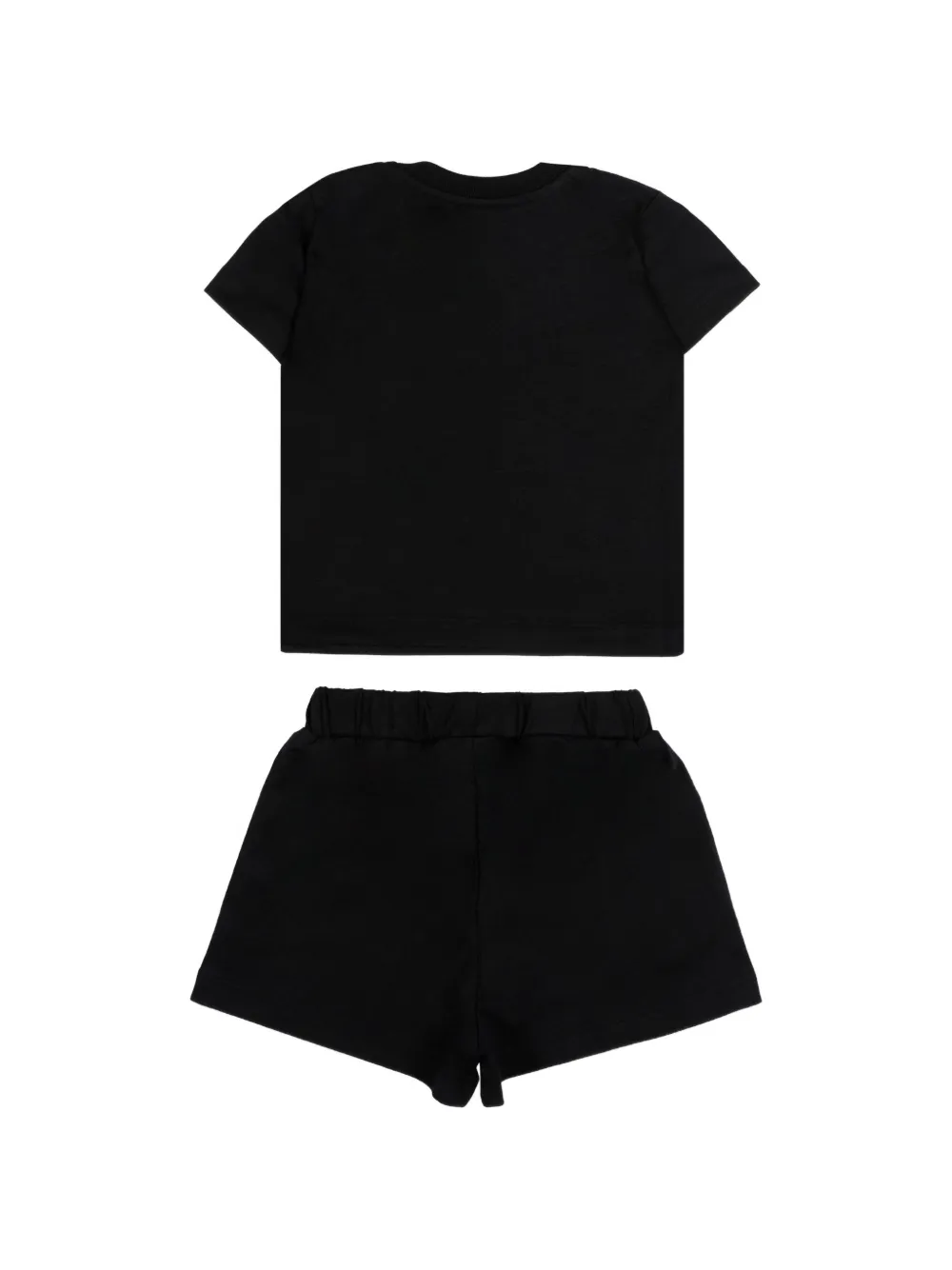 Barrow kids Shorts set met print Zwart