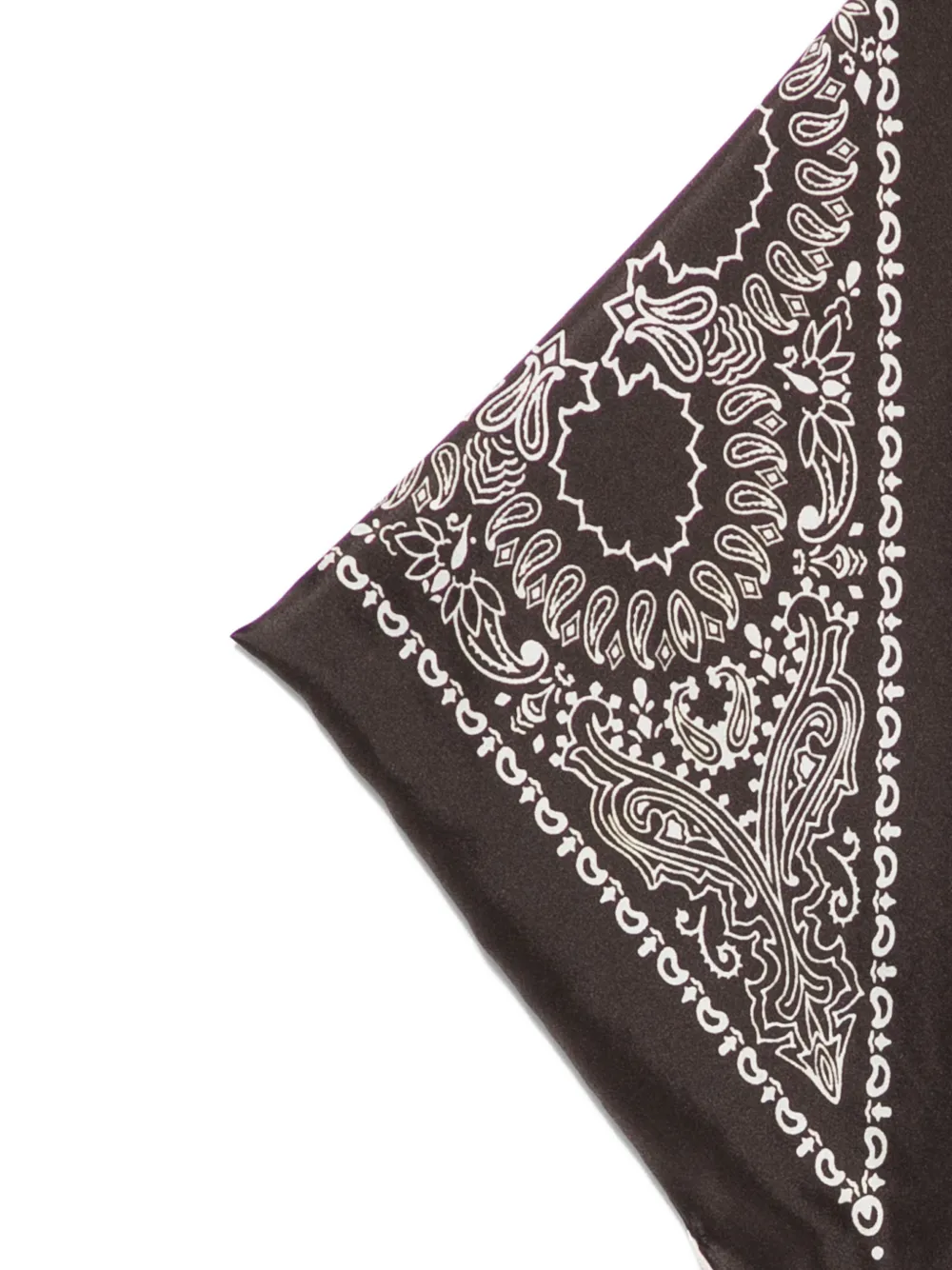  Destin Polka Dot Patterned Scarf - Brown 