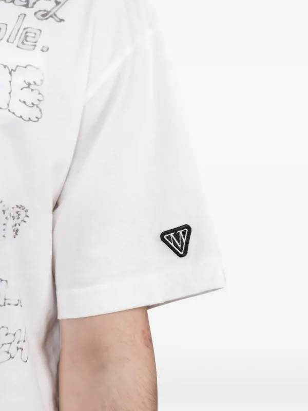 Maison MIHARA YASUHIRO Cat Printed T-shirt | White | FARFETCH OM