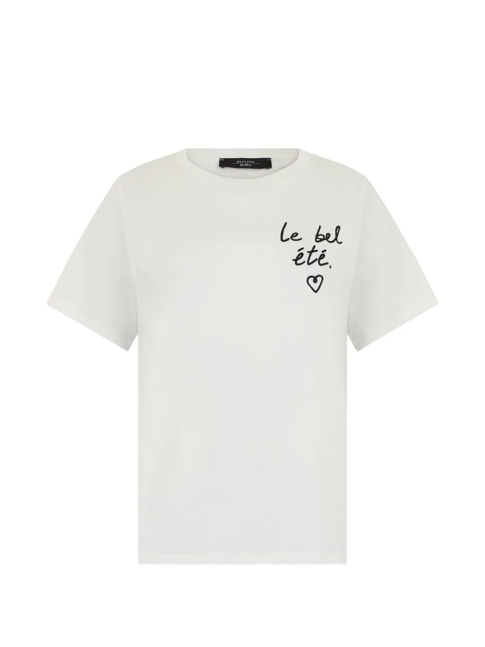 Weekend Max Mara graphic T-shirt - Bianco