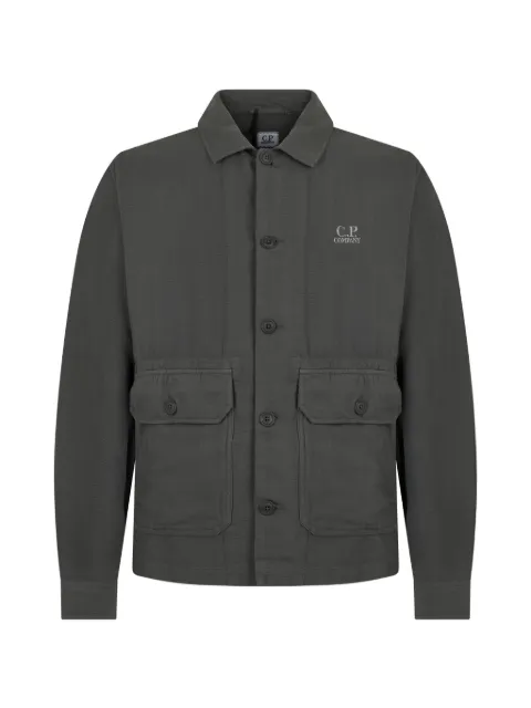 C.P. Company flap-pocket button overshirt