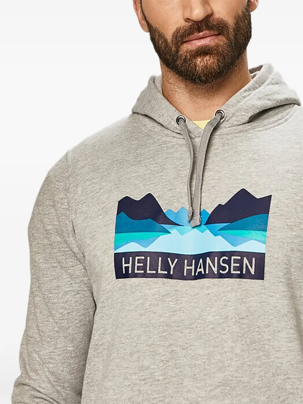 Helly Hansen Hoodie met print Grijs