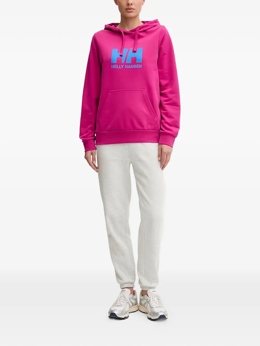 Helly Hansen Hoodie met trekkoord Roze