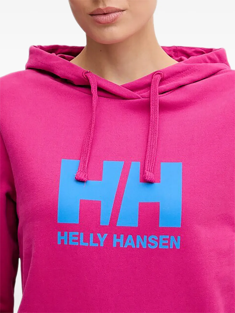 Helly Hansen Hoodie met trekkoord Roze