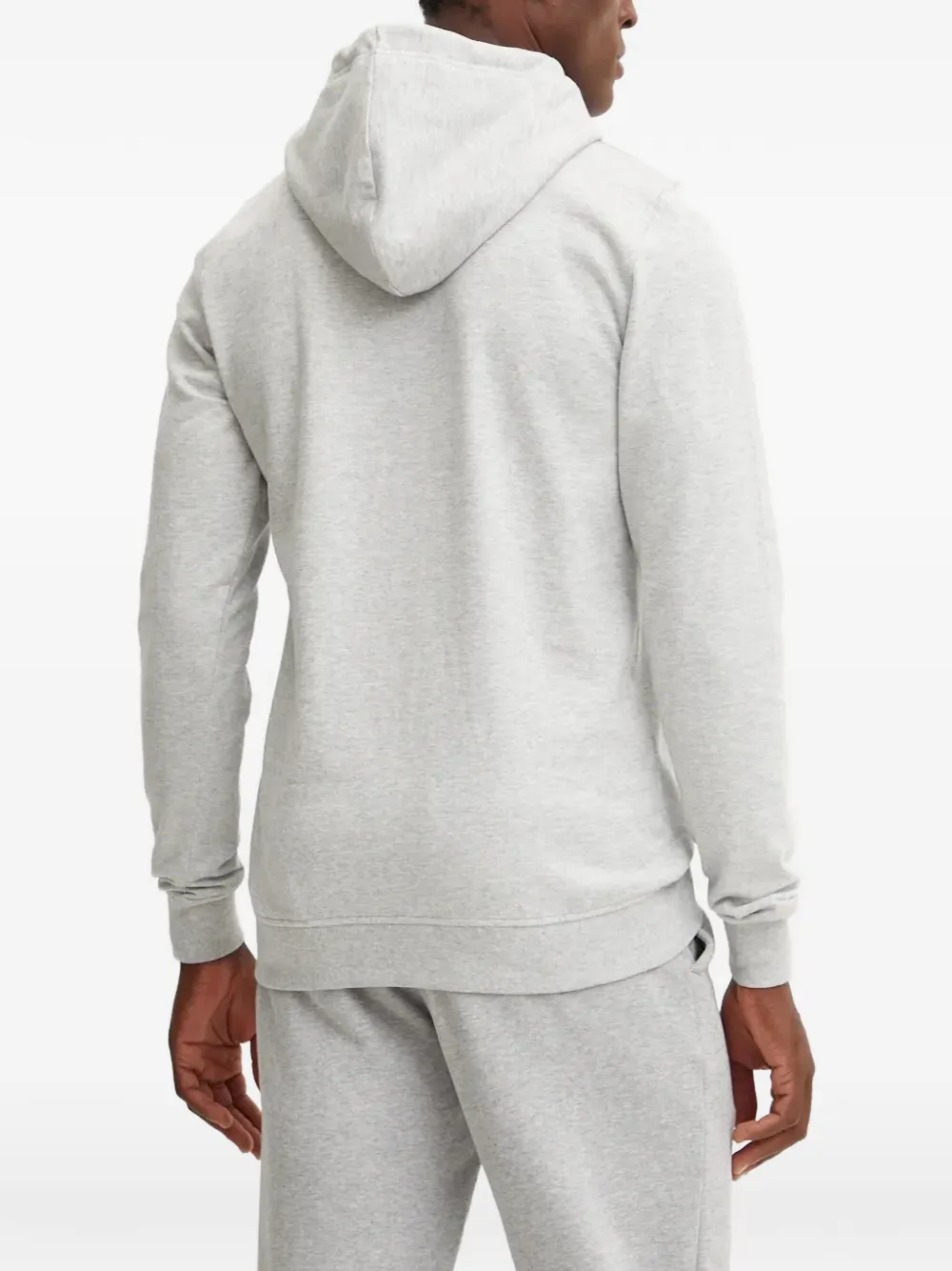 Helly Hansen logo-print hoodie Grijs