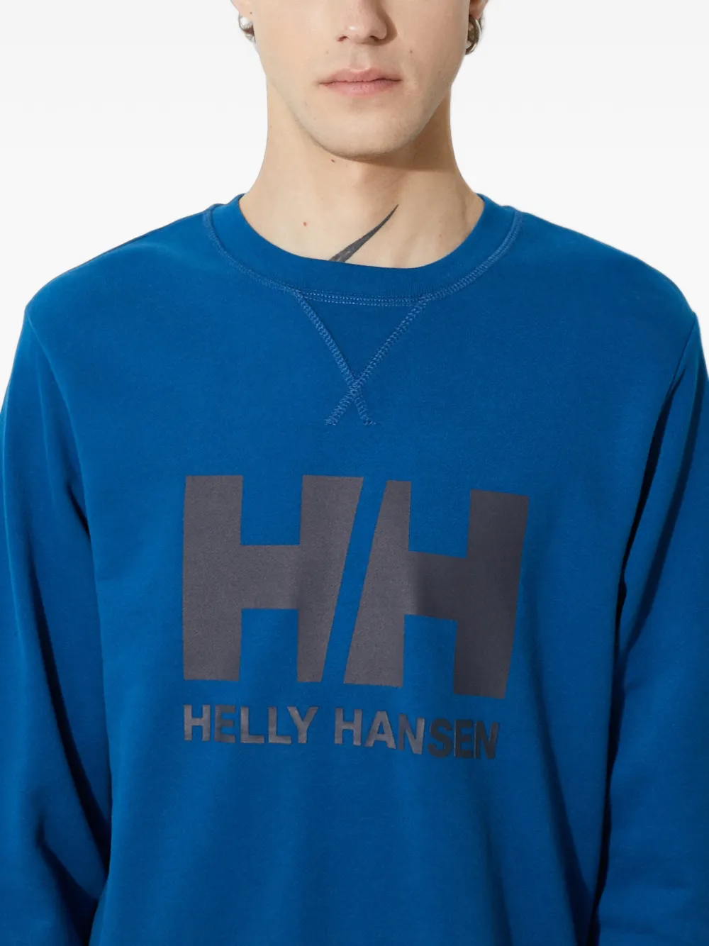 Helly Hansen Sweater met logo Blauw