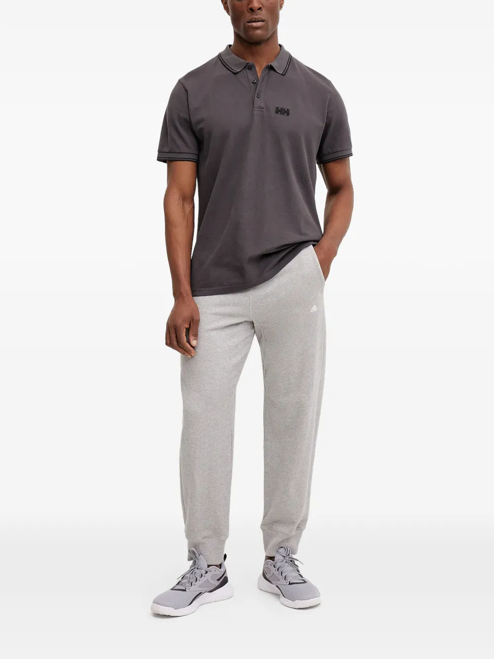 Helly Hansen Poloshirt met geborduurd logo Grijs
