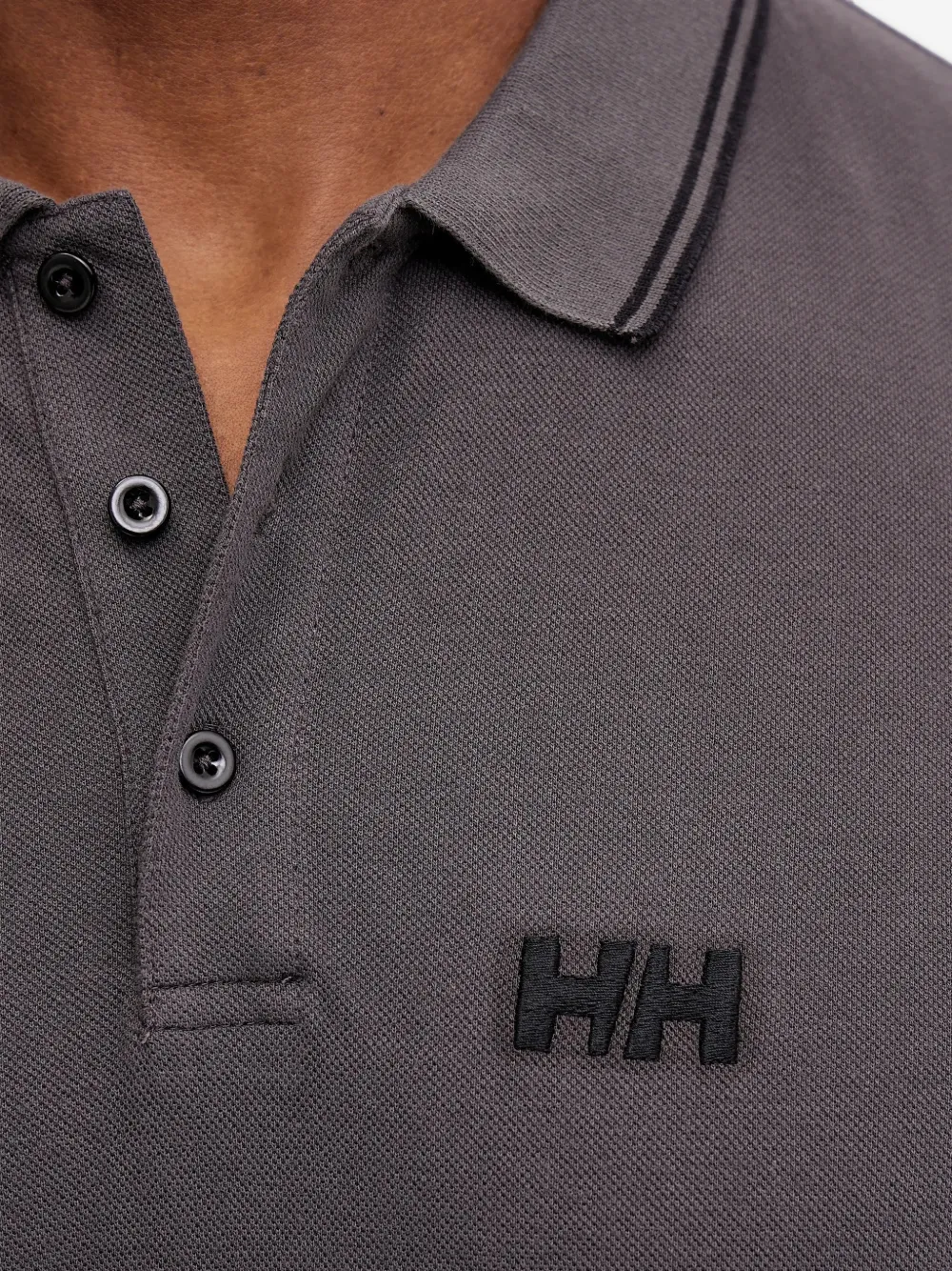 Helly Hansen Poloshirt met geborduurd logo Grijs