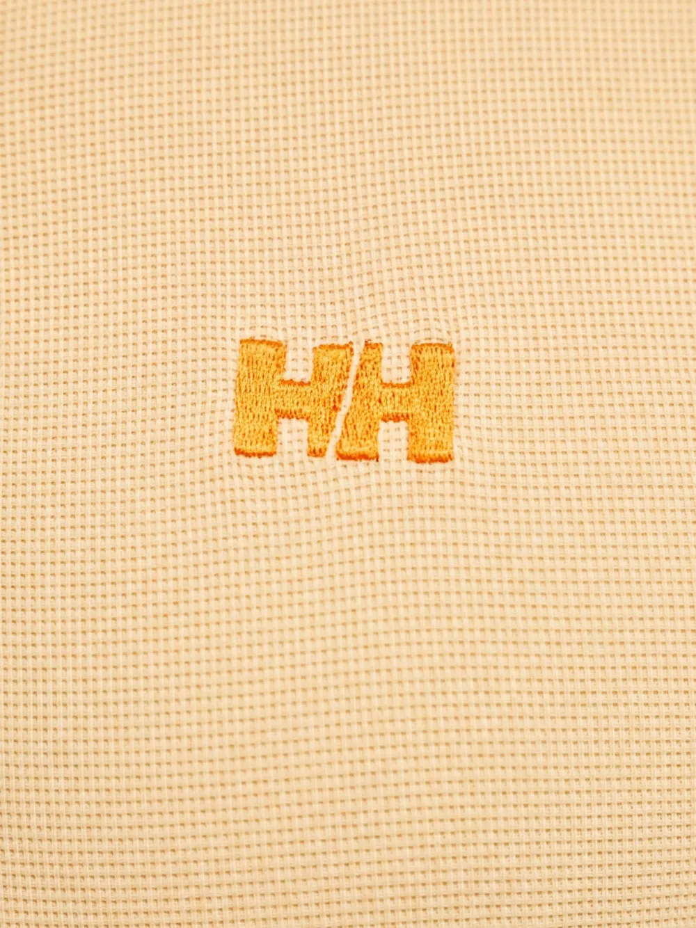 Helly Hansen Poloshirt met knopen en korte mouwen Oranje