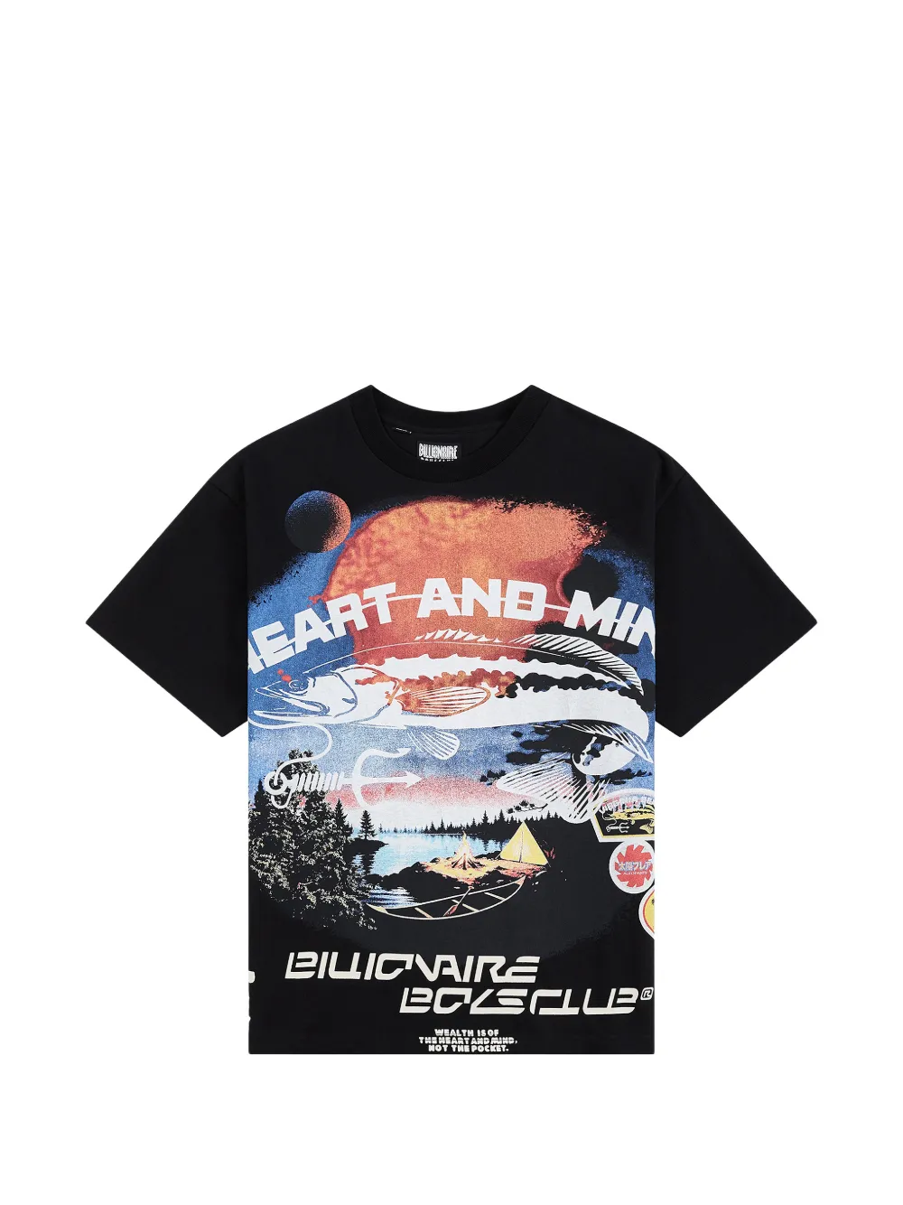 Billionaire Boys Club Hook "Black" T-shirt - Nero