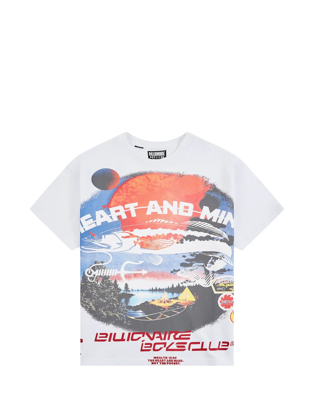 Billionaire Boys Club graphic-print T-shirt - Weiß