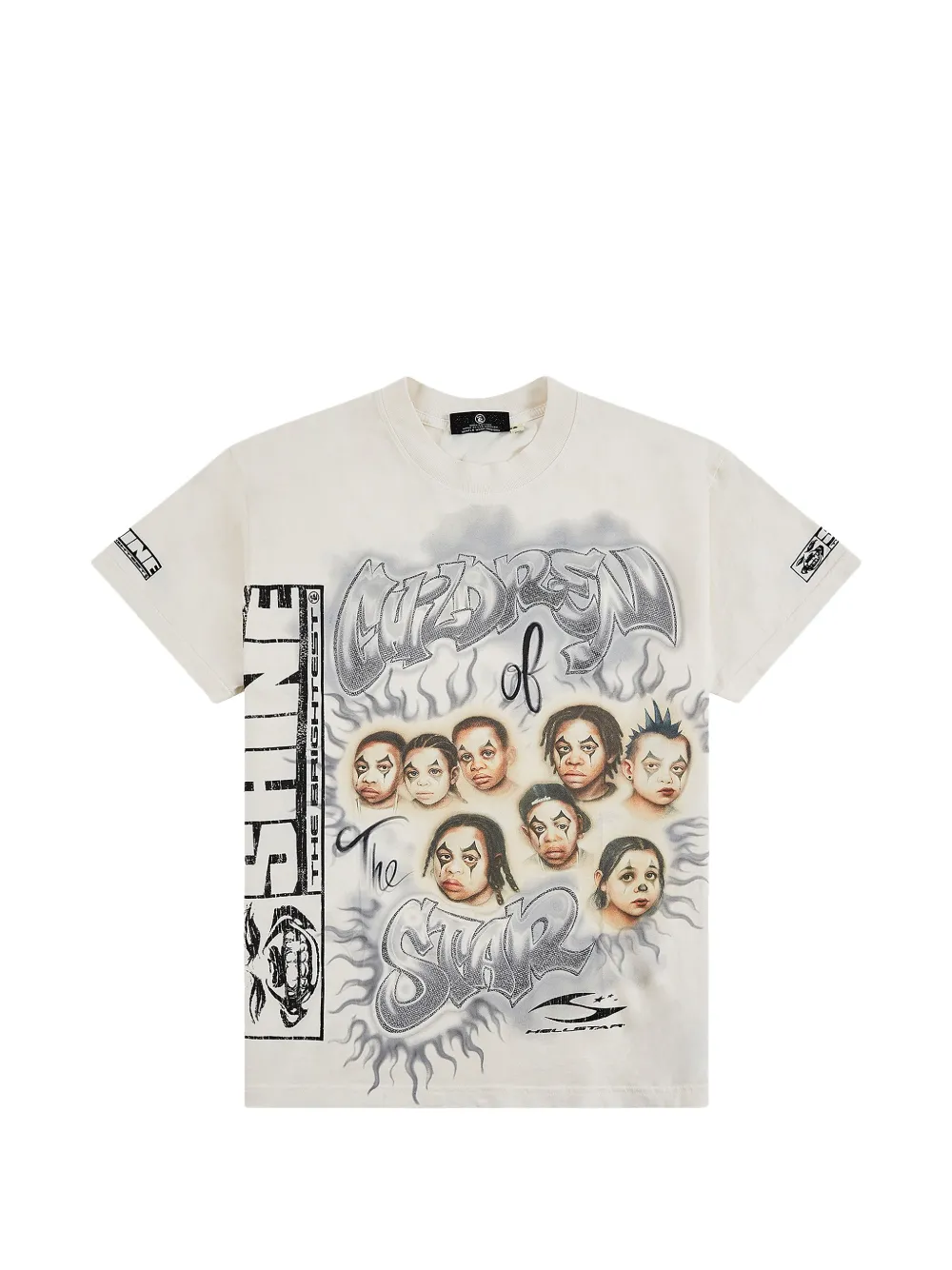 HELLSTAR Children Of The Star T-shirt - Toni neutri