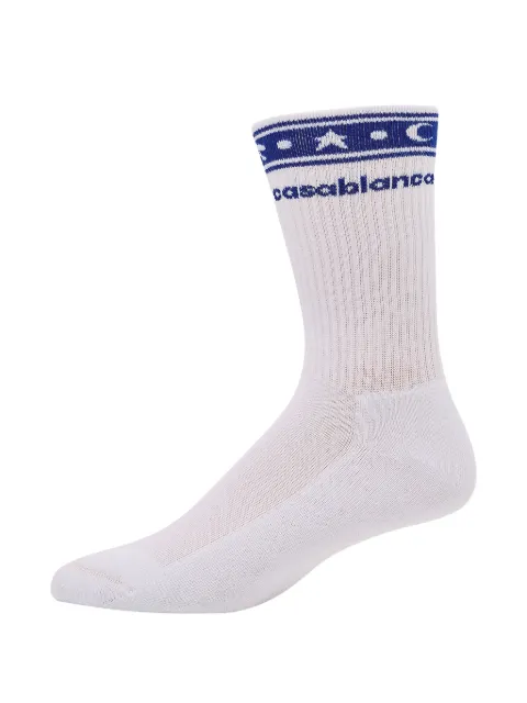 Casablanca ribbed socks