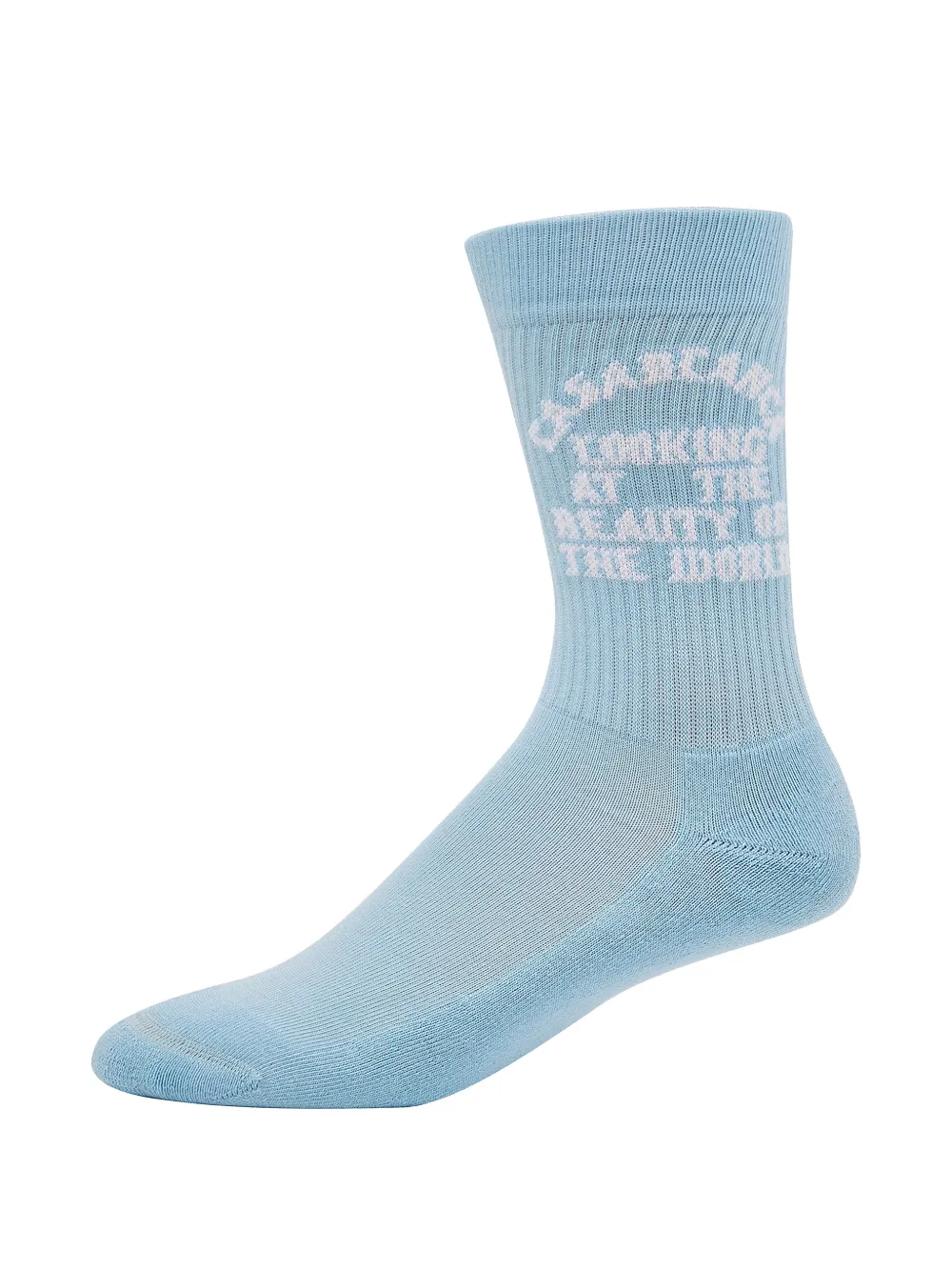 Casablanca ribbed socks - Blu