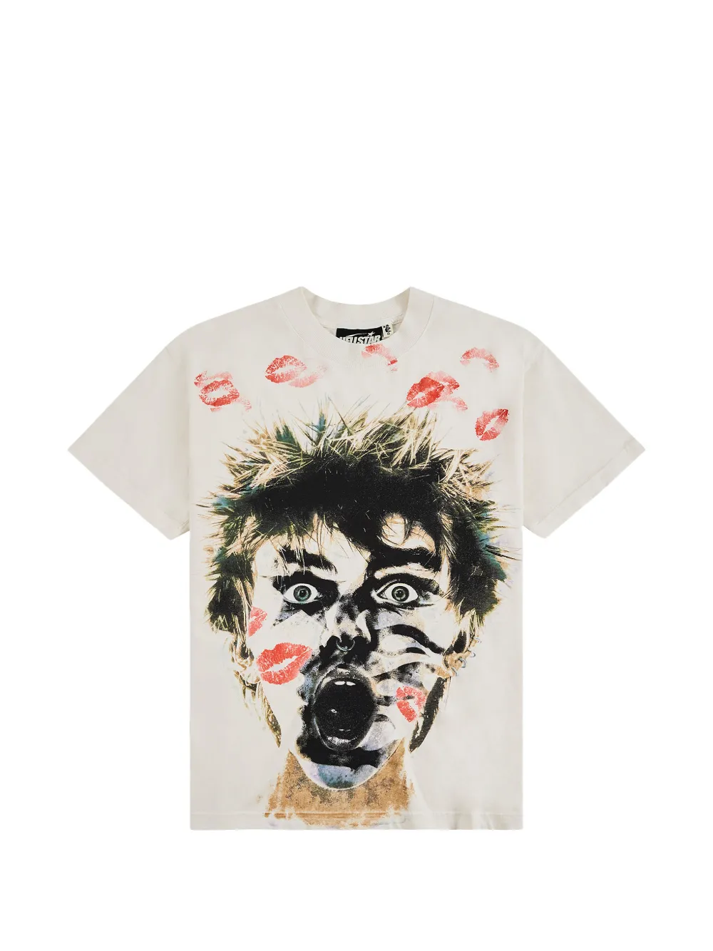 HELLSTAR Kisses graphic-print T-shirt - Bianco