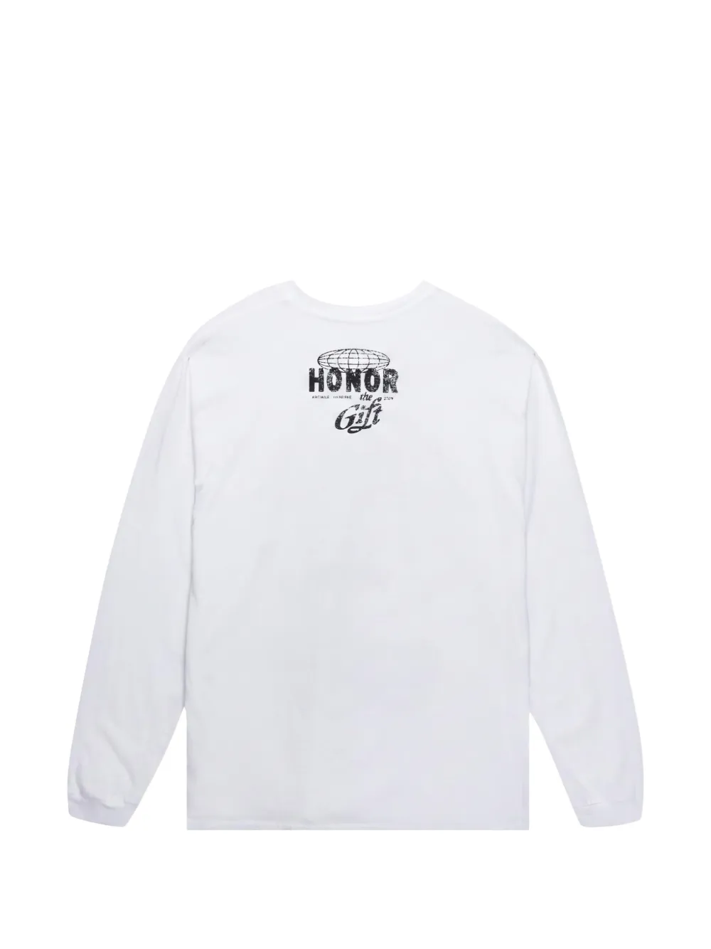 Honor The Gift Sweater met logo Wit