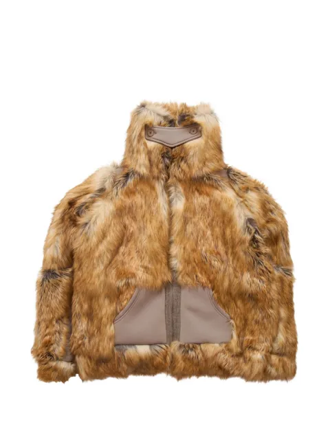 Ottolinger Multiline faux-fur jacket