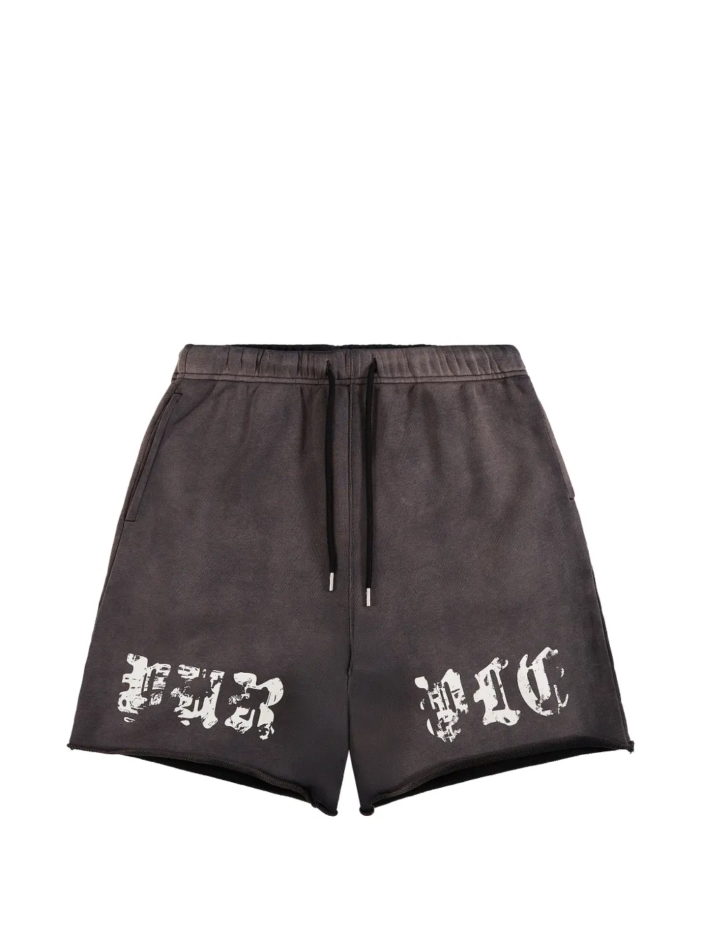 Purple Brand Worn Gothic "Black" track shorts - Nero