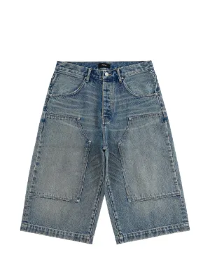 AMI Paris Alexフィット デニムショーツ | ブルー | FARFETCH JP