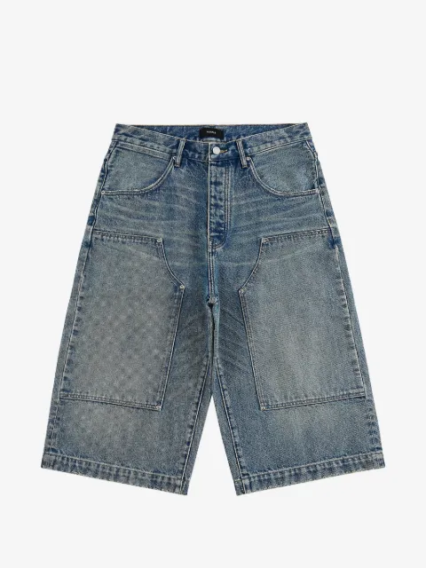 Purple Brand short Workwear en cuir de veau