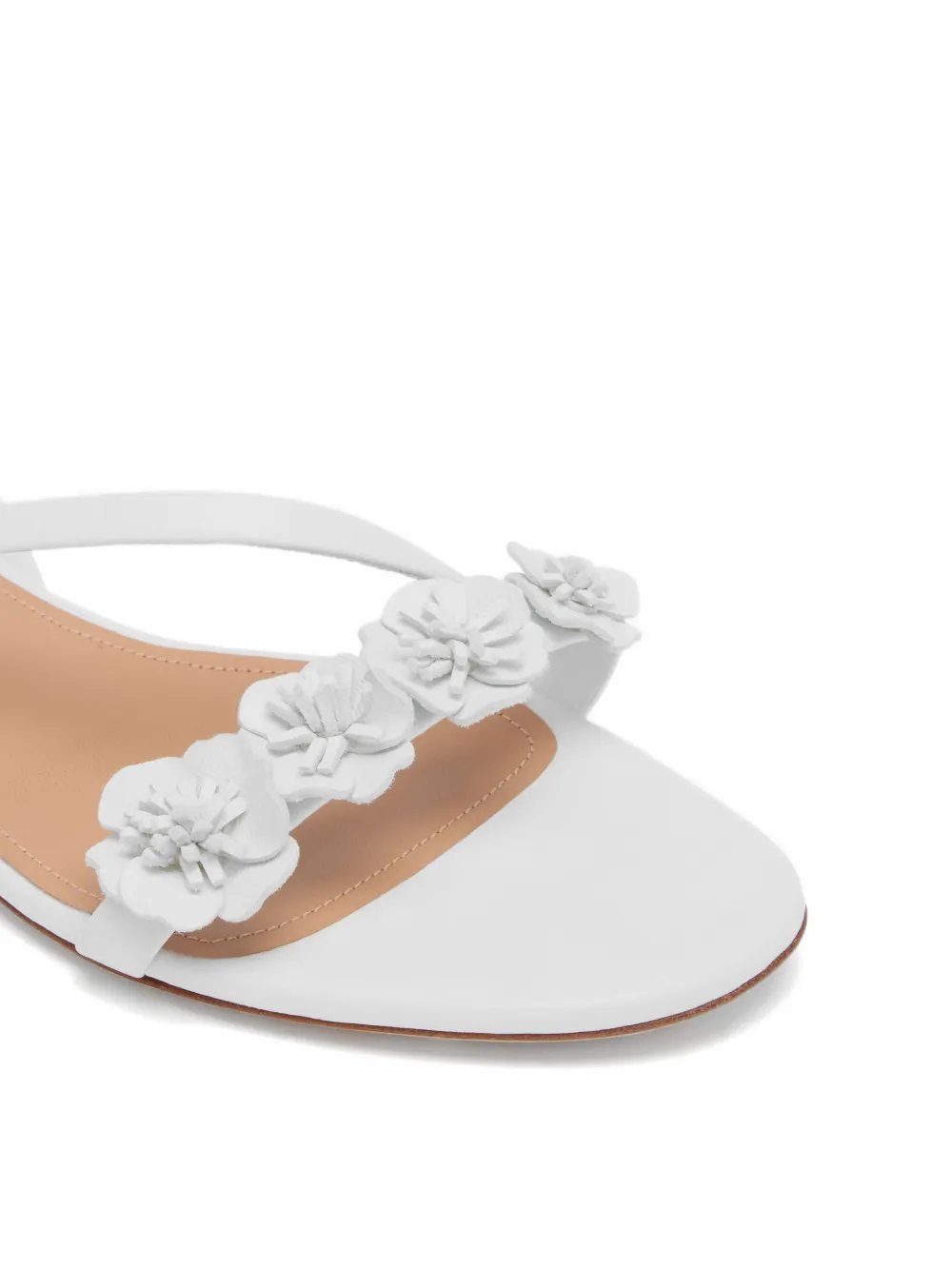 Malone Souliers Serra leren sandalen Wit