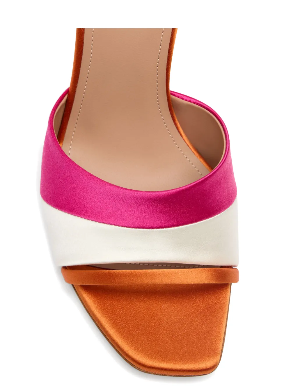 Malone Souliers Roxanne sandalen met colourblocking Oranje