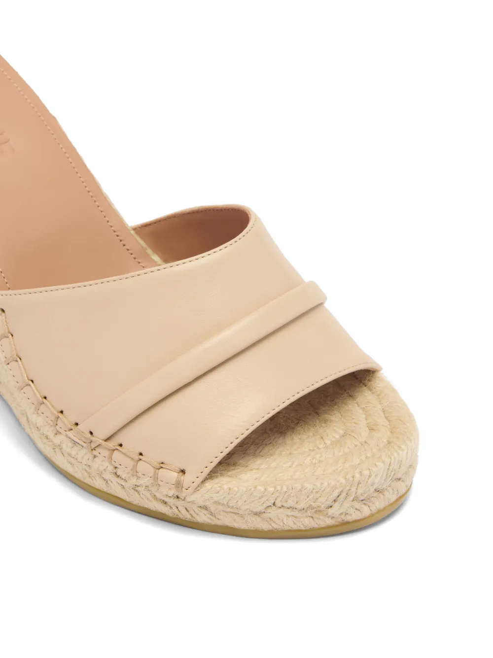 Malone Souliers Espadrilles met sleehak Beige