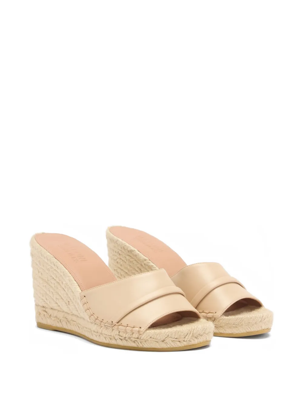 Malone Souliers Espadrilles met sleehak Beige