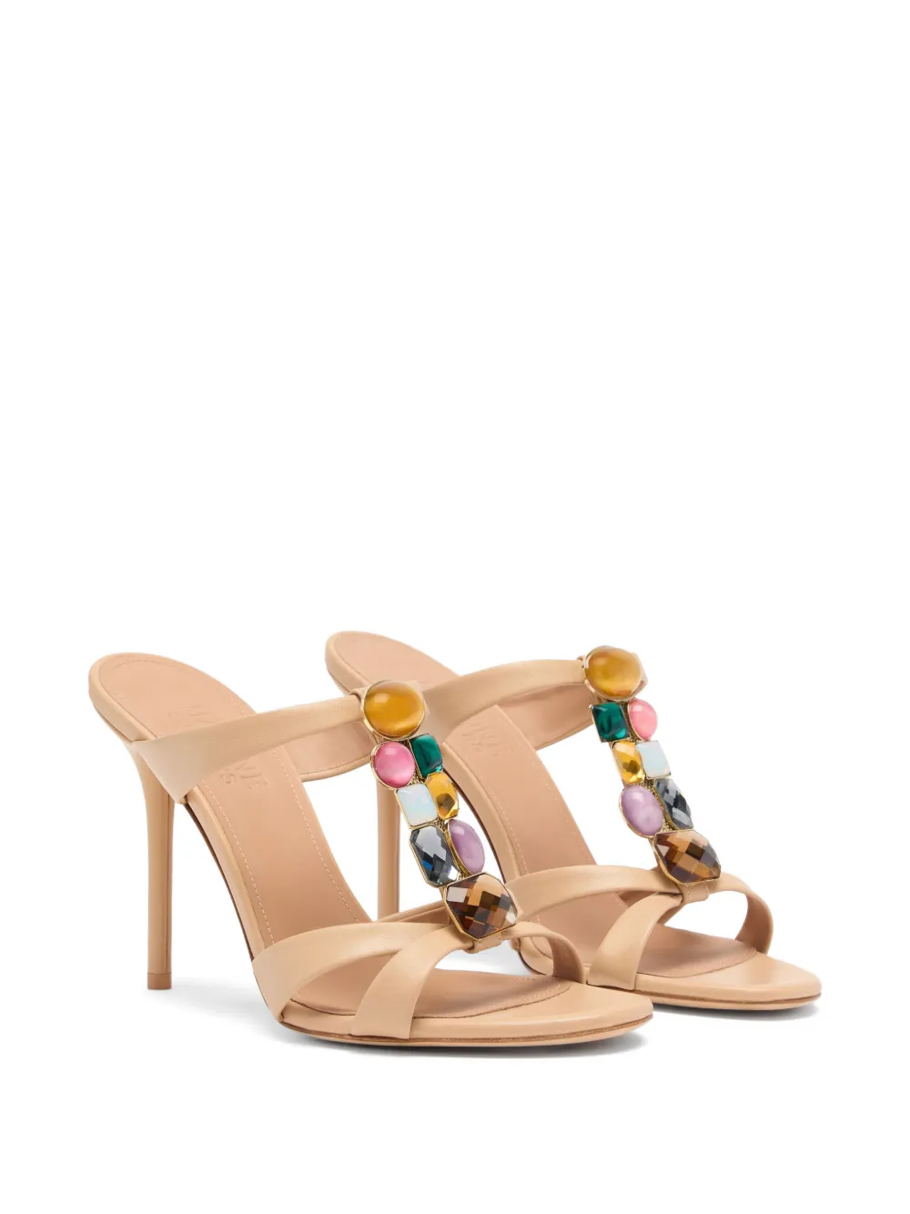 Malone Souliers Simi leren sandalen Beige