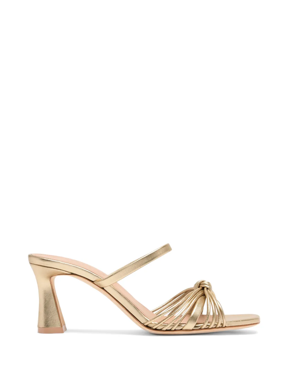 Malone Souliers Lucinda knotted leather sandals Goud