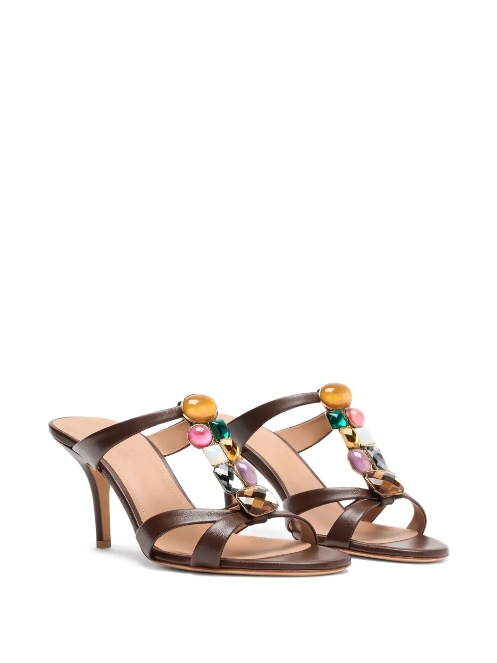 Malone Souliers Simi leren sandalen Bruin