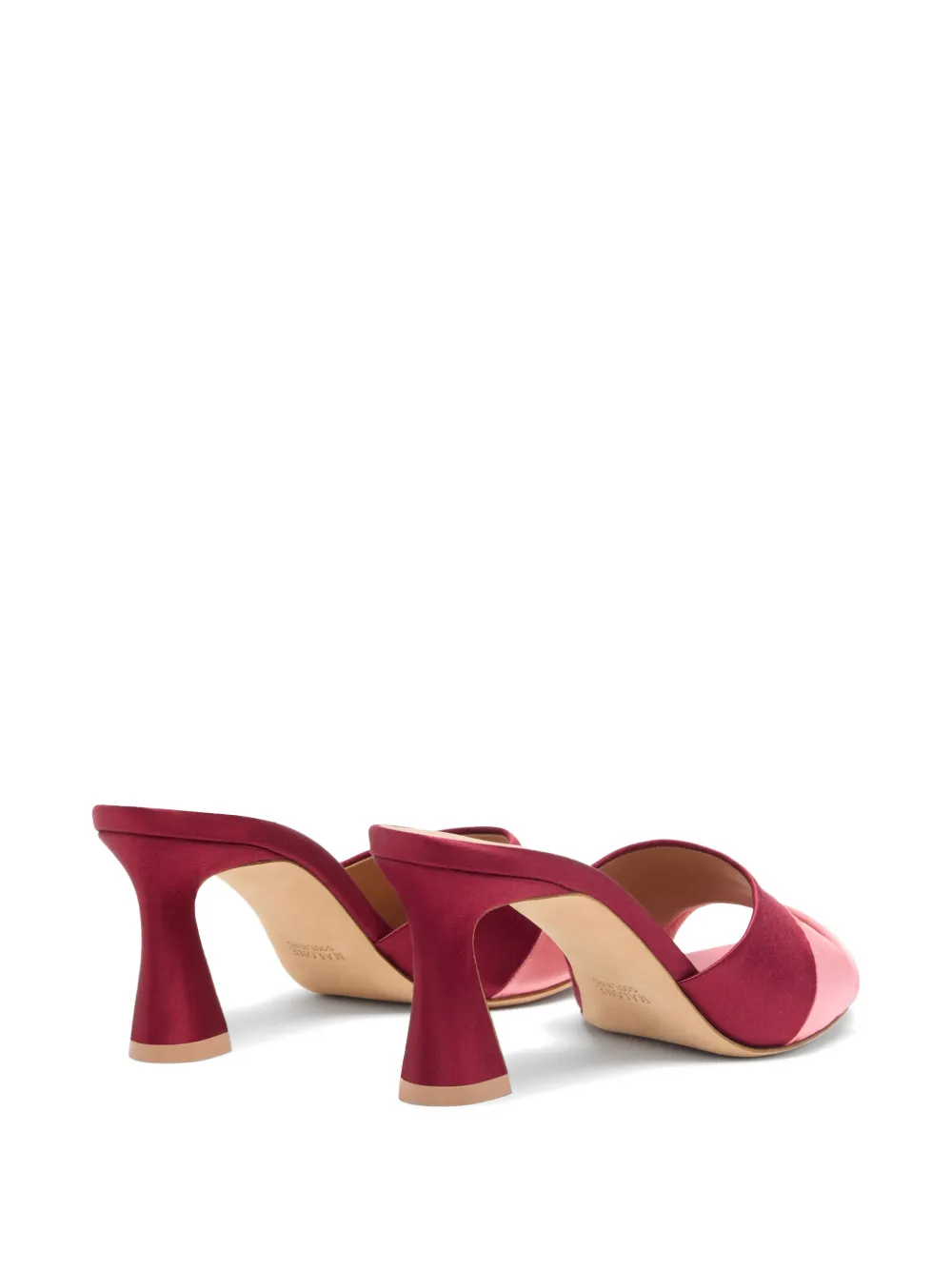 Malone Souliers Roxanne satijnen sandalen Roze