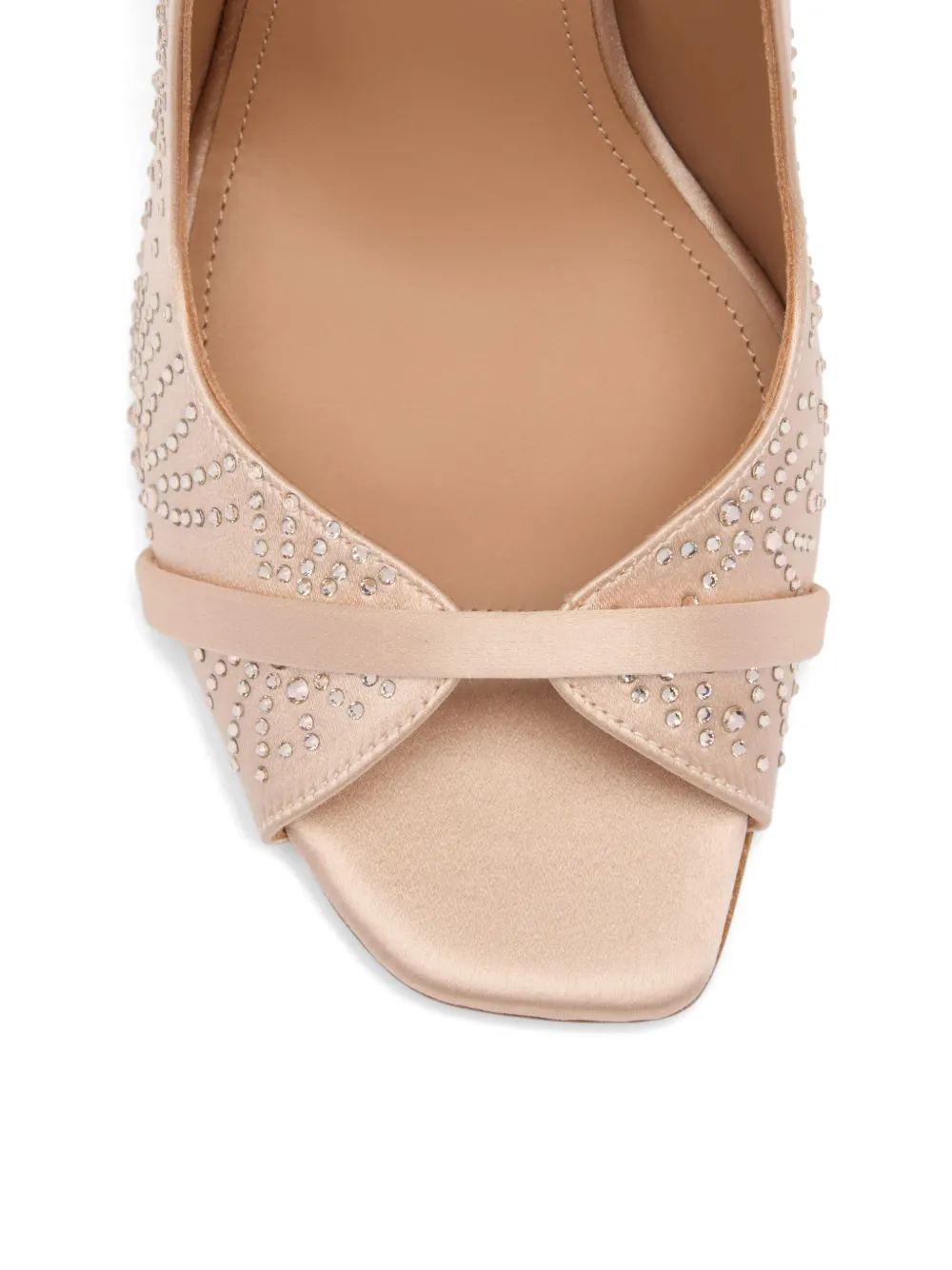 Malone Souliers Noah sandalen verfraaid met kristallen Beige