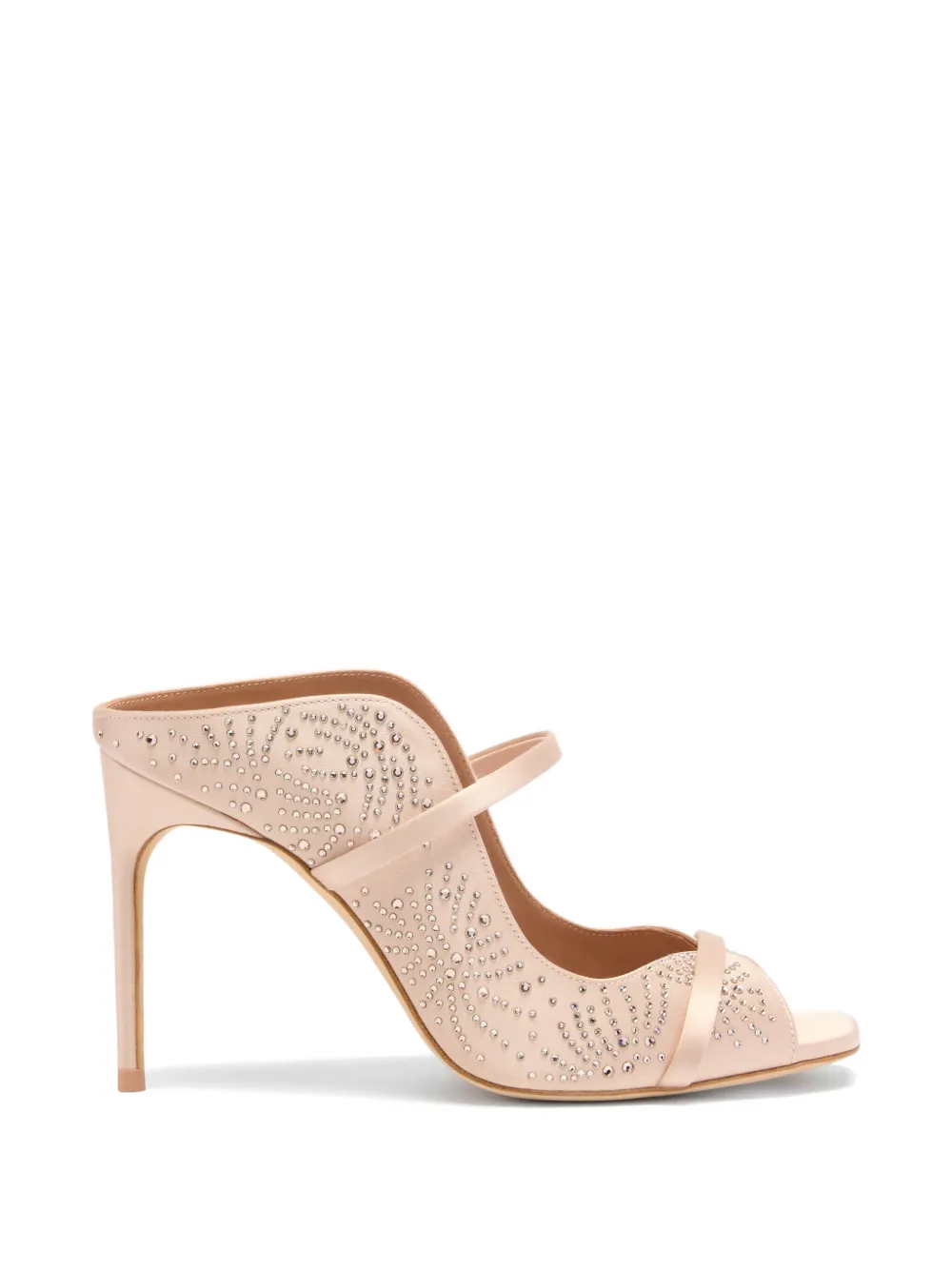 Malone Souliers Noah sandalen verfraaid met kristallen Beige