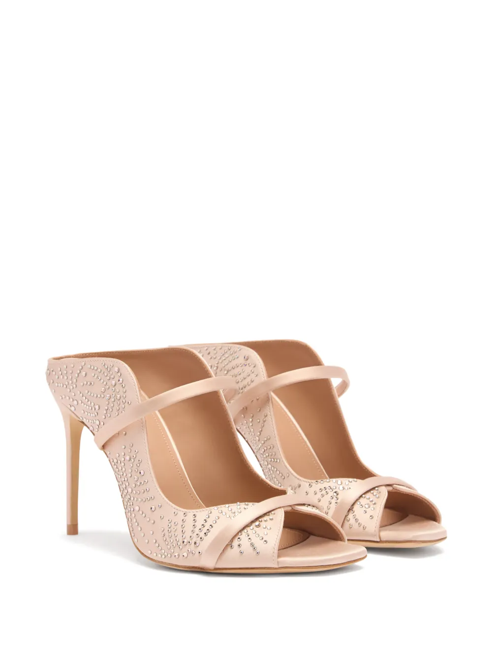Malone Souliers Noah sandalen verfraaid met kristallen Beige