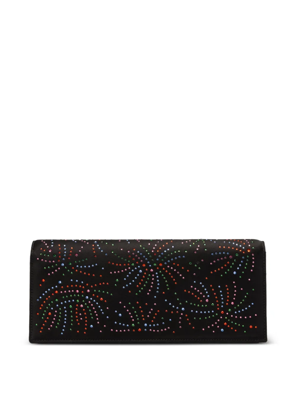 Malone Souliers Vivien clutch verfraaid met kristallen Zwart