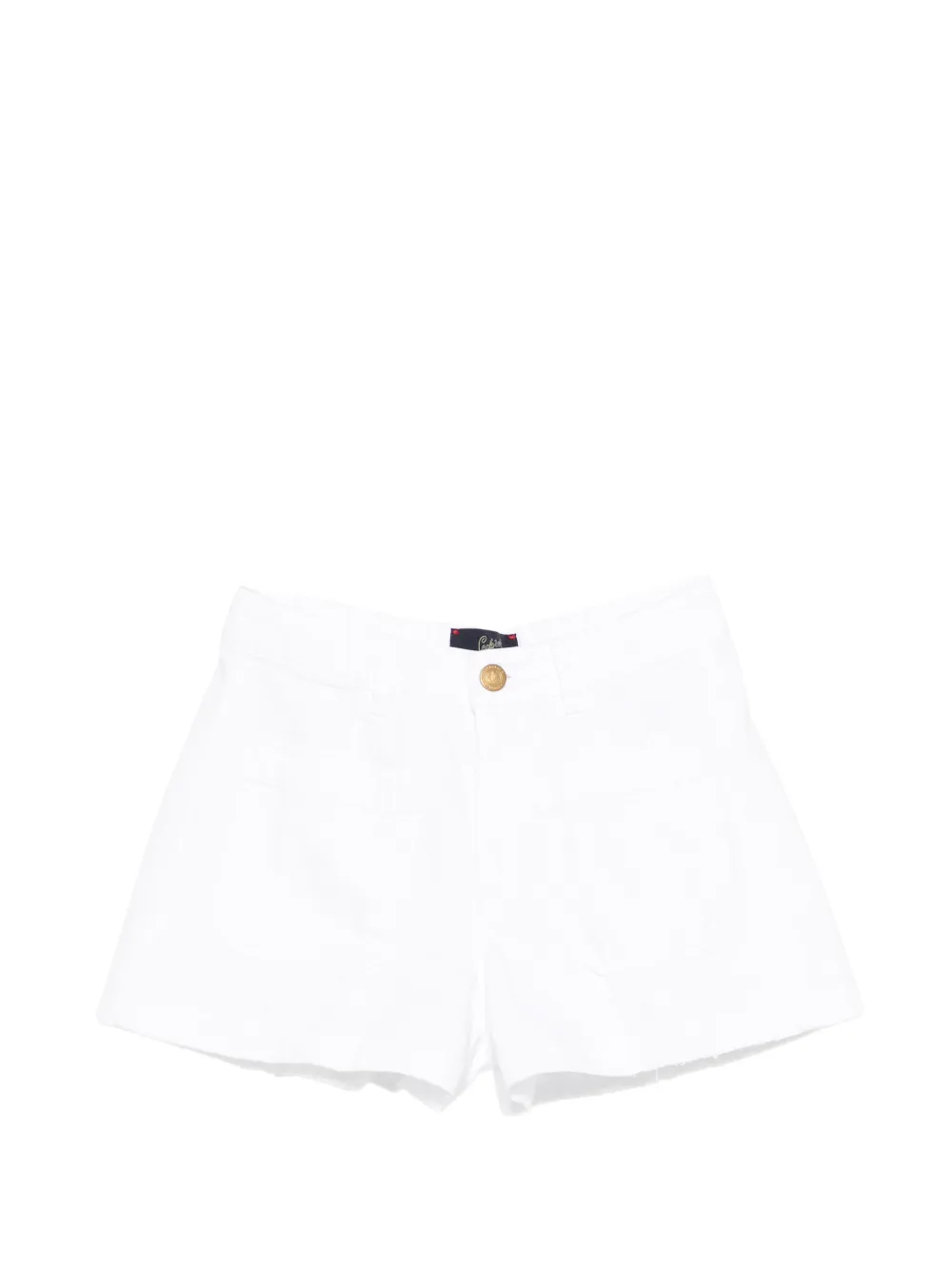 Seafarer frayed shorts - Bianco