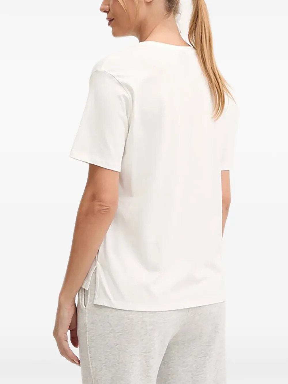 BOGNER T-shirt met grafische print Wit