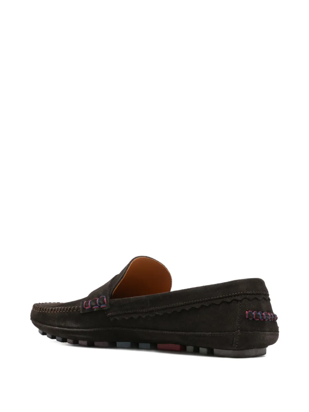 PS Paul Smith Penny loafers met stiksels Bruin