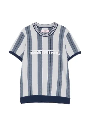 Martine Rose タンクトップ ブルー ストライプ Martine Rose ノースリーブ メンズ通販 - Farfetch