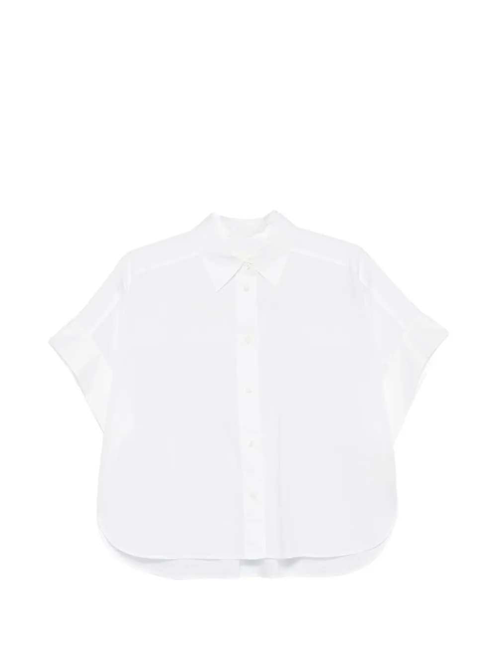 Closed buttoned shirt - Bianco