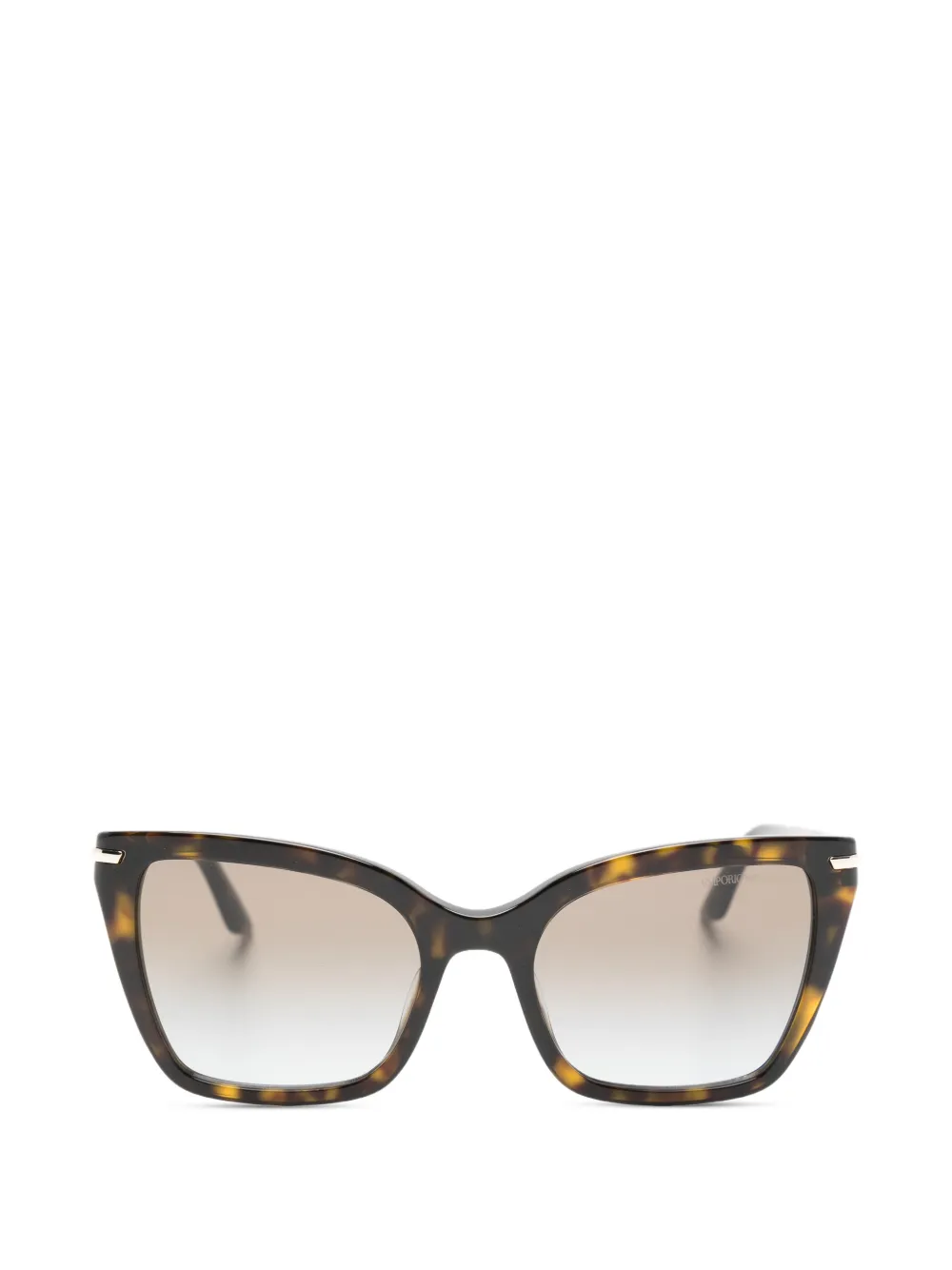Emporio Armani cat-eye sunglasses - Marrone
