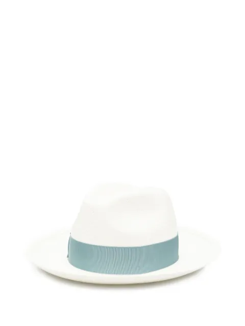 Borsalino ribbon straw hat